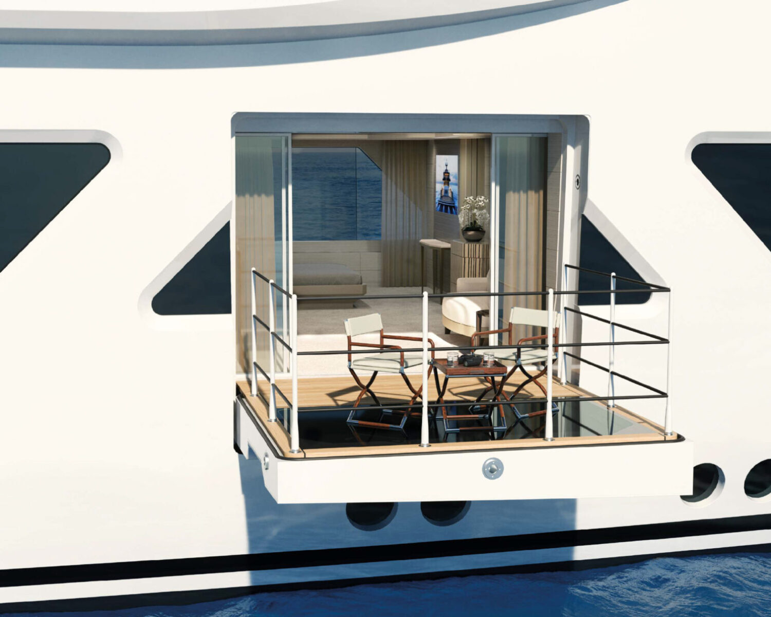 ALVA Master Fold Down Balcony