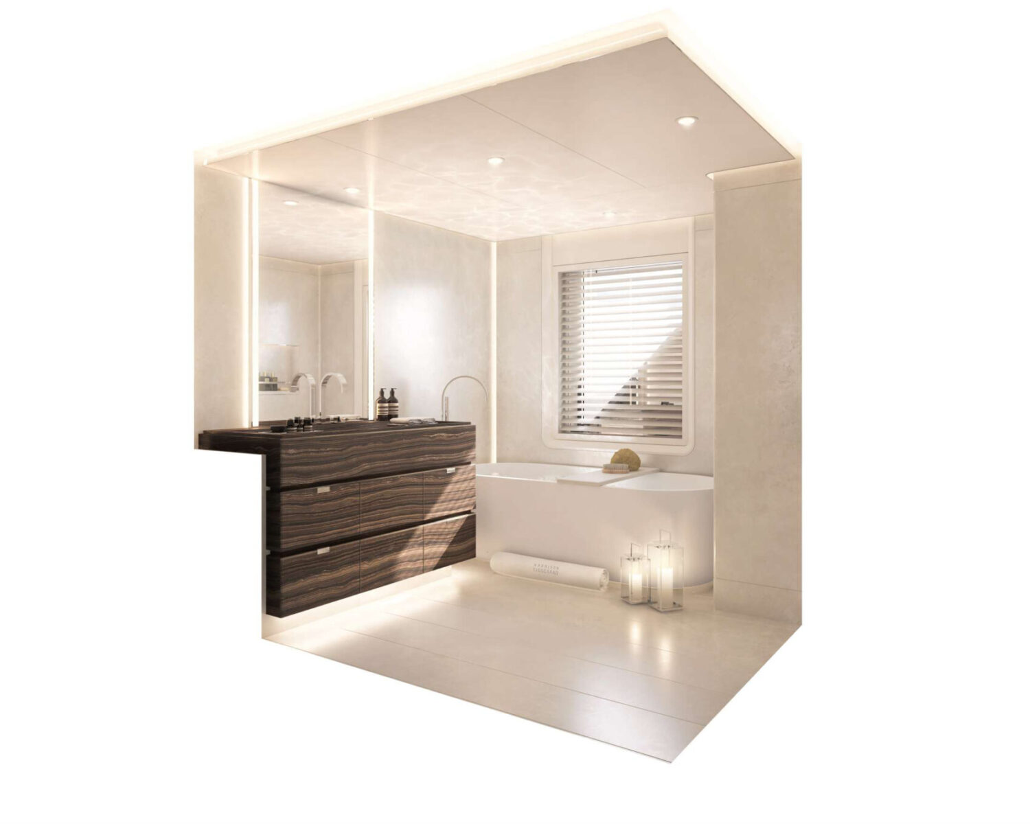 ALVA Owners Suite Starboard Bathroom