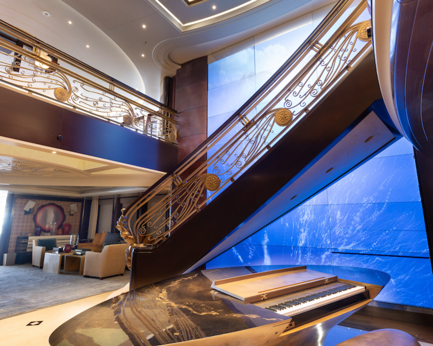 Main Deck Piano and Mezzanine